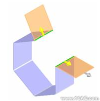 SolidWorks鈑金設(shè)計(jì)(一)——基體法蘭、邊線法蘭與斜接法蘭solidworks simulation分析案例圖片26