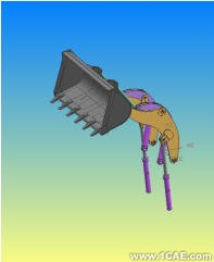 裝載機(jī)工作機(jī)構(gòu)運(yùn)動(dòng)分析 有限元分析培訓(xùn)課程圖片6