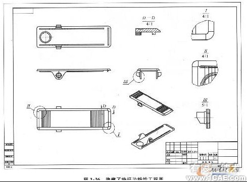 SolidWorks工程圖視圖中的模型邊線(xiàn)solidworks simulation應(yīng)用技術(shù)圖片圖片3