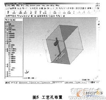 SolidWorks軟件的液壓集成塊設(shè)計(jì)solidworks仿真分析圖片圖片5