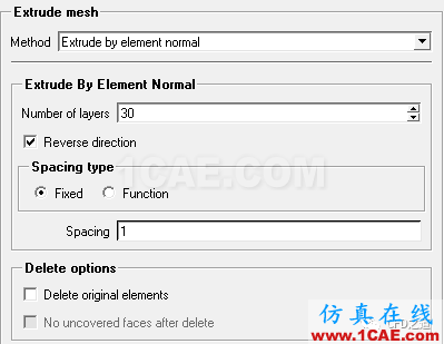 【網(wǎng)格】ICEM CFD網(wǎng)格拉伸icem仿真分析圖片4