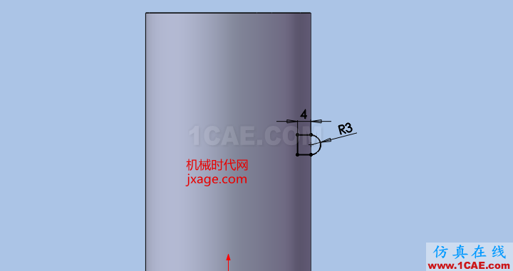 solidworks如何使用投影曲線？solidworks simulation技術(shù)圖片16