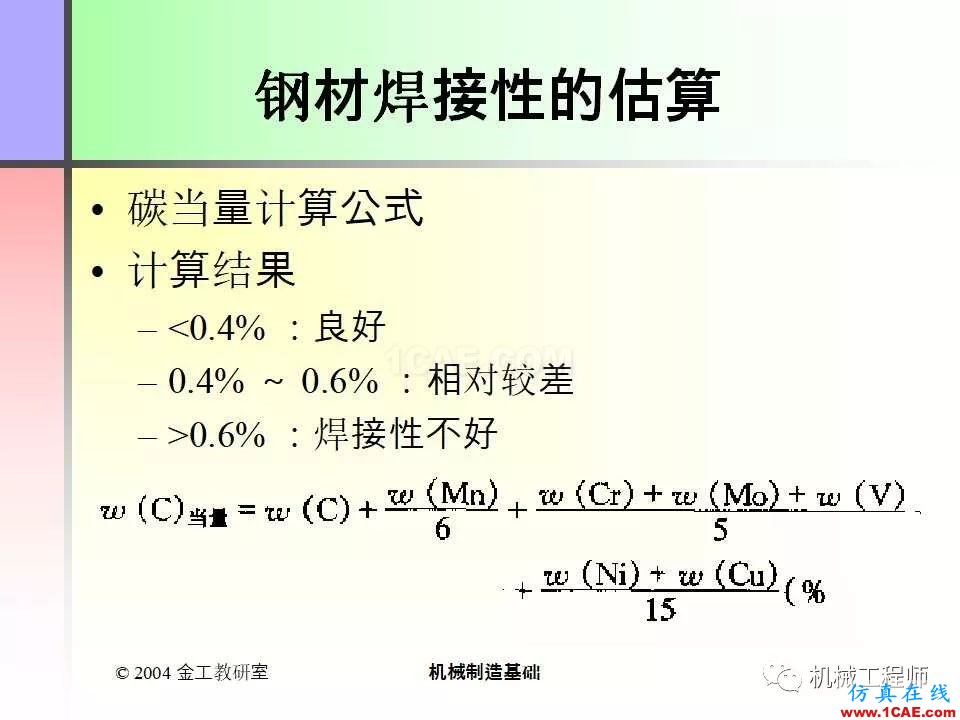 【專(zhuān)業(yè)積累】100頁(yè)P(yáng)PT，全面了解焊接工藝機(jī)械設(shè)計(jì)教程圖片61