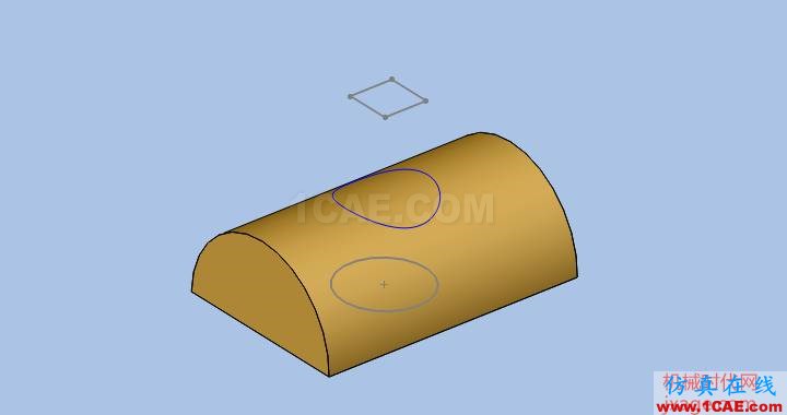 solidworks如何使用投影曲線？solidworks simulation應(yīng)用技術(shù)圖片3