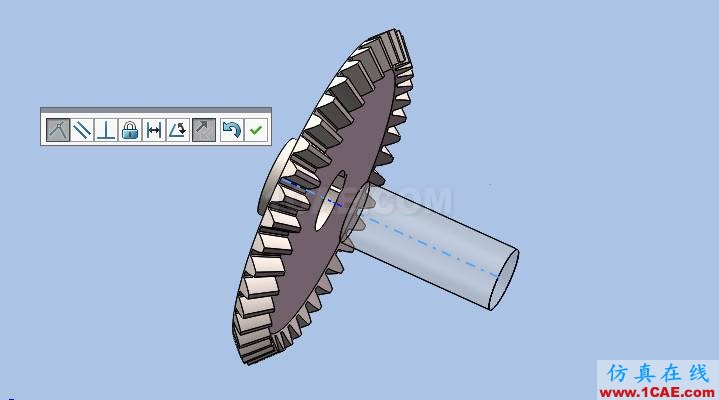 SOLIDWORKS圓錐齒輪的仿真solidworks simulation應用技術(shù)圖片7