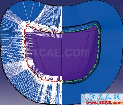 CATIA汽車沖壓件模具修邊線設(shè)計(jì)