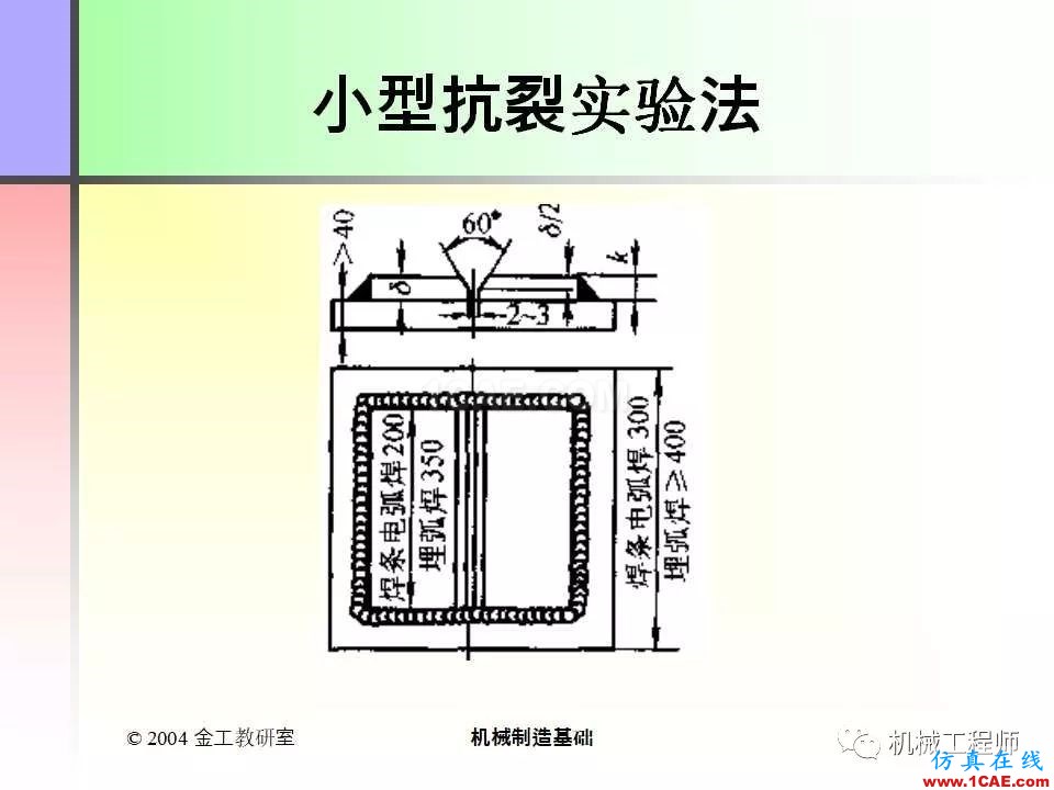 【專(zhuān)業(yè)積累】100頁(yè)P(yáng)PT，全面了解焊接工藝機(jī)械設(shè)計(jì)教程圖片62