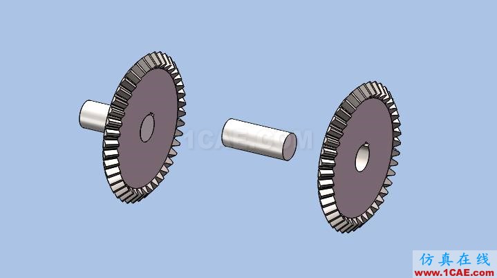 SOLIDWORKS圓錐齒輪的仿真solidworks simulation培訓教程圖片9