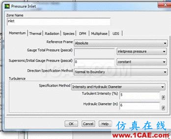 WORKBENCH對血管的流固耦合分析fluent仿真分析圖片14