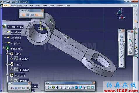 CATIA視頻教學(xué)，如把二維變成三維，新手必看Catia分析圖片2