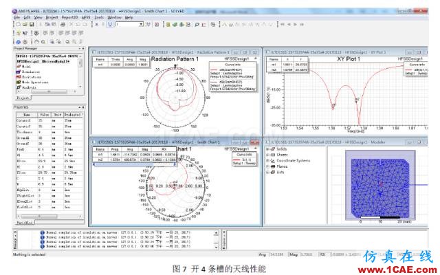 【ANSYS技巧】使用HFSS仿真比較微帶天線輻射面開槽對增益的影響HFSS培訓(xùn)的效果圖片5