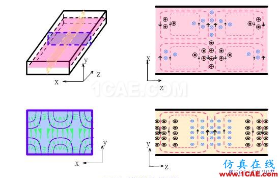 波導中電磁波傳輸的模式（TE\TM\TEM）理解轉載HFSS圖片13