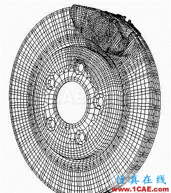 盤(pán)式制動(dòng)器剎車(chē)噪音模擬分析hypermesh學(xué)習(xí)資料圖片2