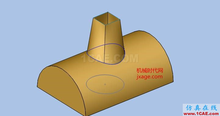 solidworks如何使用投影曲線？solidworks simulation技術(shù)圖片5