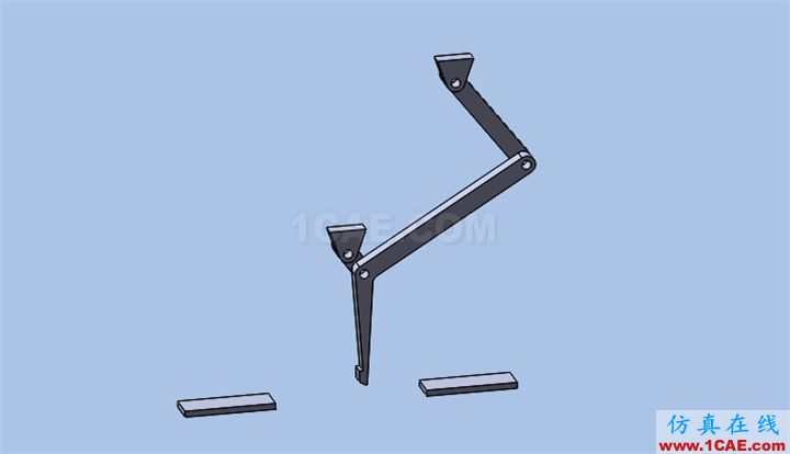 Solidworks飛剪機構(gòu)仿真solidworks simulation應(yīng)用技術(shù)圖片4