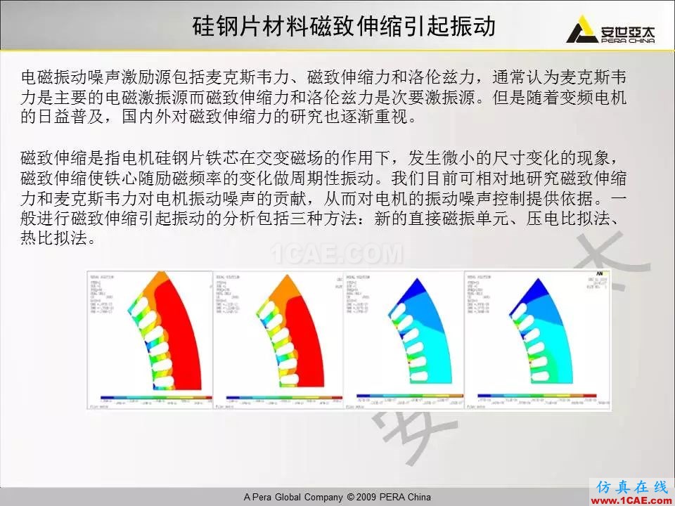 電機(jī)振動噪聲分析解決方案Maxwell分析圖片8