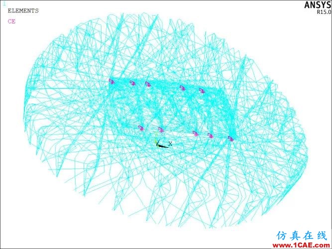 鳥巢ANSYS模型欣賞ansys培訓的效果圖片4