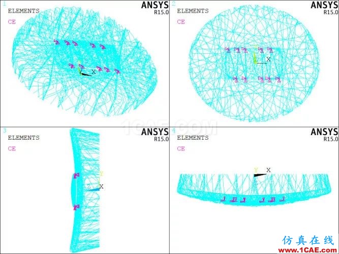 鳥巢ANSYS模型欣賞ansys培訓的效果圖片5